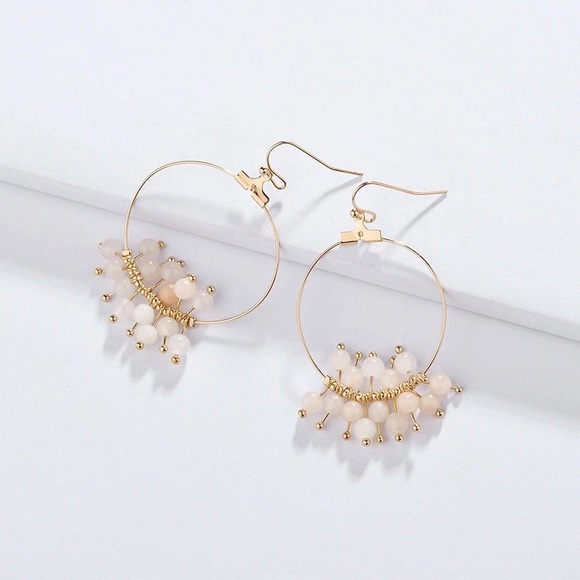 Amazonite Earrings - Picture 3 of 3